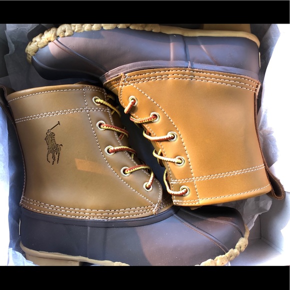 NEW Polo Ralph Lauren Little Boys Ewan Duck Boots - Picture 12 of 14